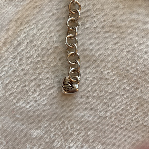 Brighton gold & silver Chinese PEACE charm necklace - Picture 5 of 6